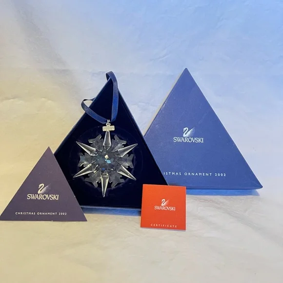 Swarovski Christmas Ornaments 2002 2003 2004 - Picture 2 of 7